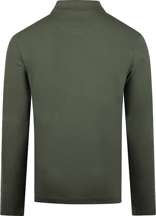 McGregor Long Sleeve Polo Shirt Pine Green Product / Achterkant