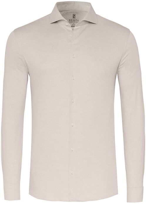 Desoto Essential Camicia Hai Piqué Beige Product
