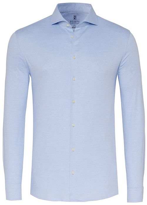 DESOTO Essential Hemd Hai Piqué Hellblau Product