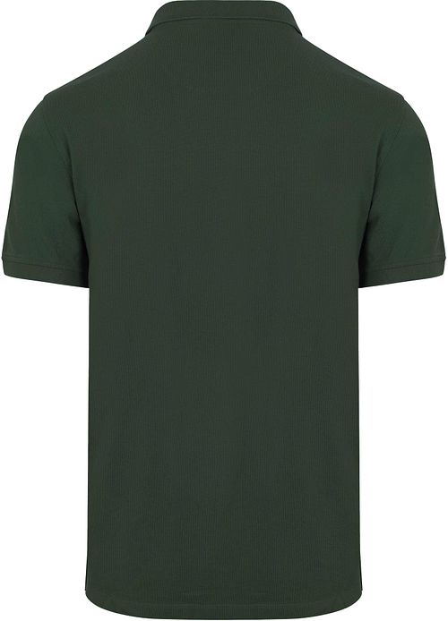 Steppin' Out Polo Piqué Klassiker Mörkgrön Product / Achterkant