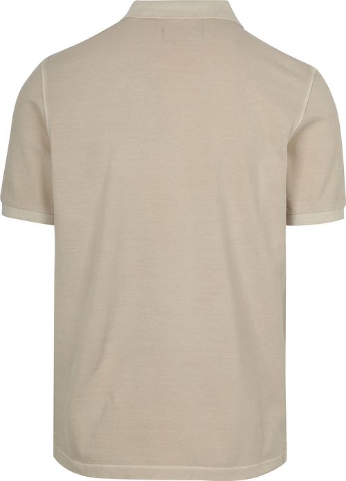 Marc O'Polo Poloshirt Piqué Oat Beige Product / Achterkant