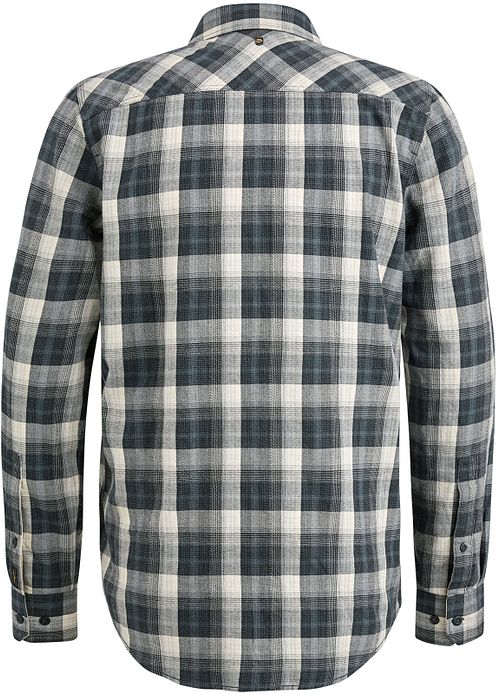 PME Legend Shirt Rutor Grått Product / Achterkant