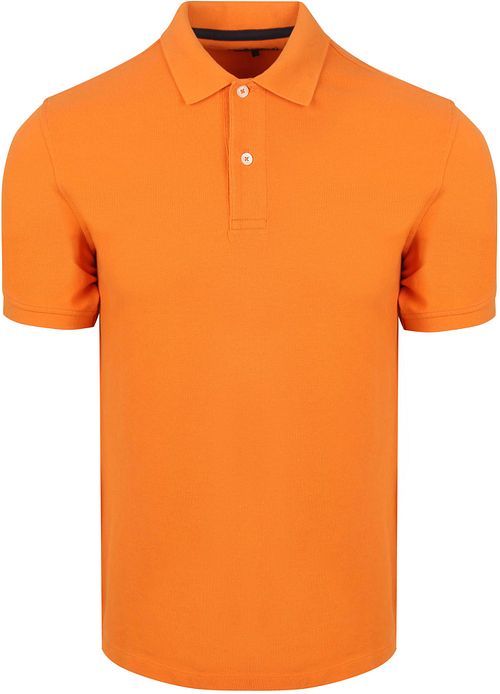 Steppin' Out Polo Piqué Klassisk Orange Product
