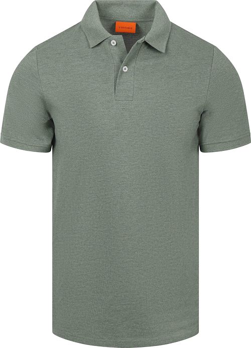 Suitable Poloshirt MEL Pique Groen Product