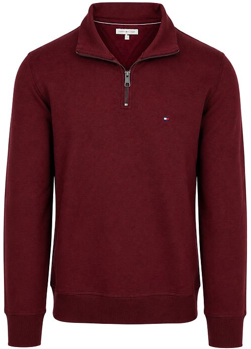 Tommy Hilfiger Sweat Half Zip Pullover Burgundy Product