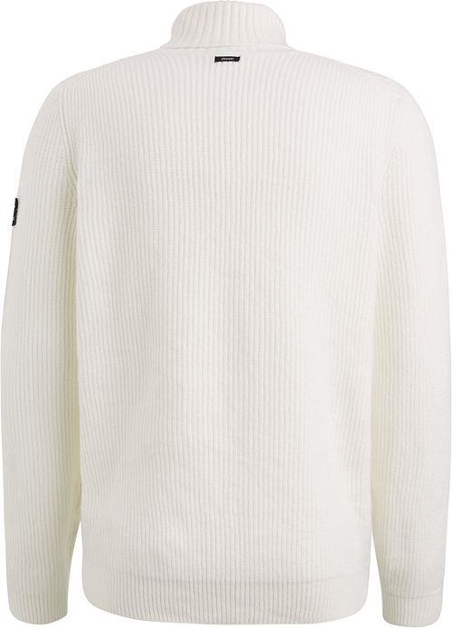 Vanguard Tröja med strukturmönster i offwhite Product / Achterkant