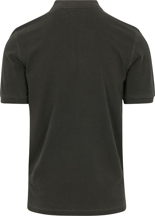 Marc O'Polo Poloshirt Faded Iron Antraciet Product / Achterkant