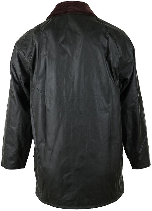 Barbour Beaufort Wax Jas Groen Product / Achterkant