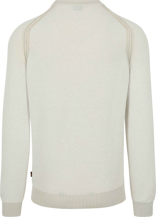 BOSS Pullover Apuok Greige Product / Achterkant