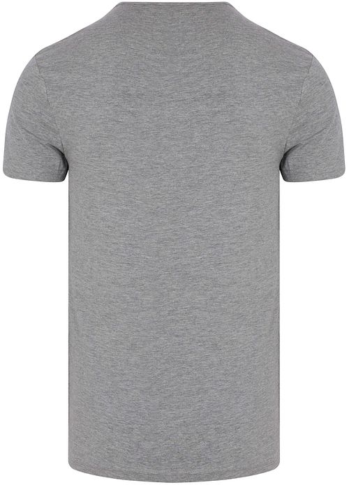 Garage Basic Stretch gris de cuello redondo Product / Achterkant