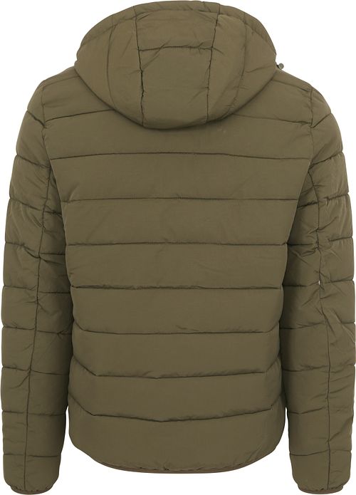 Lyle & Scott Lightweight Jacke Olivgrün Product / Achterkant