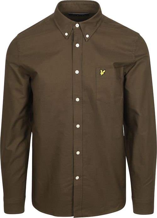 Lyle & Scott Skjorte Plain Oxford Olive Product