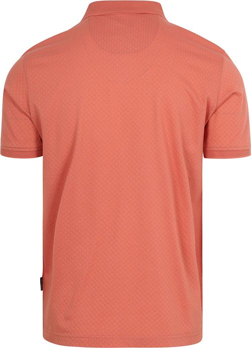 Polo State of Art Effectknit Orange Product / Achterkant