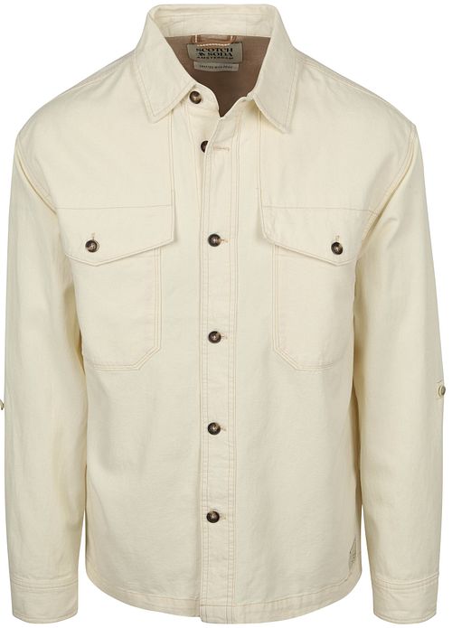 Scotch and Soda Sobrecamisa Lino Ecru Product