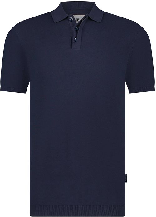 State of Art strikket polo – marineblå Product