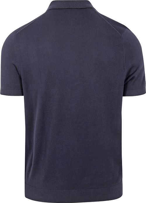 Suitable Strikket Polokjole Navy Product / Achterkant