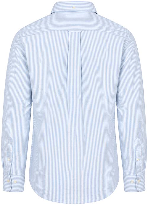Gant Hemds Oxford Streep Lichtblauw