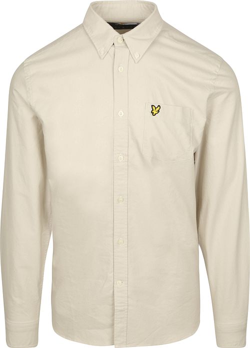 Lyle & Scott Shirt Plain Oxford Ecru Product