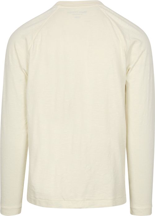 Marc O'Polo långärmad T-shirt i off white Product / Achterkant