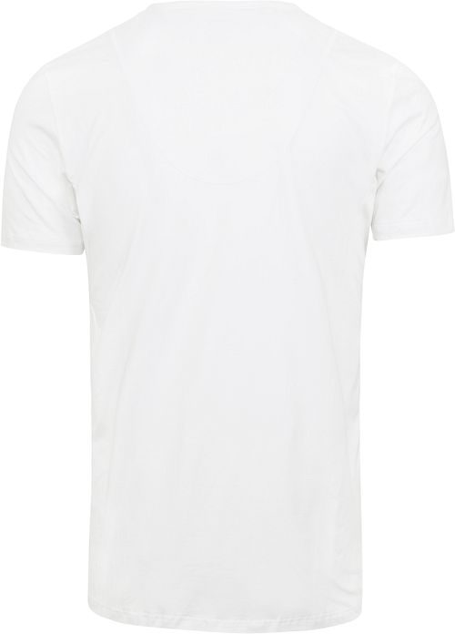 Mey T-Shirt z okrągłym dekoltem Dry Cotton Biały Product / Achterkant