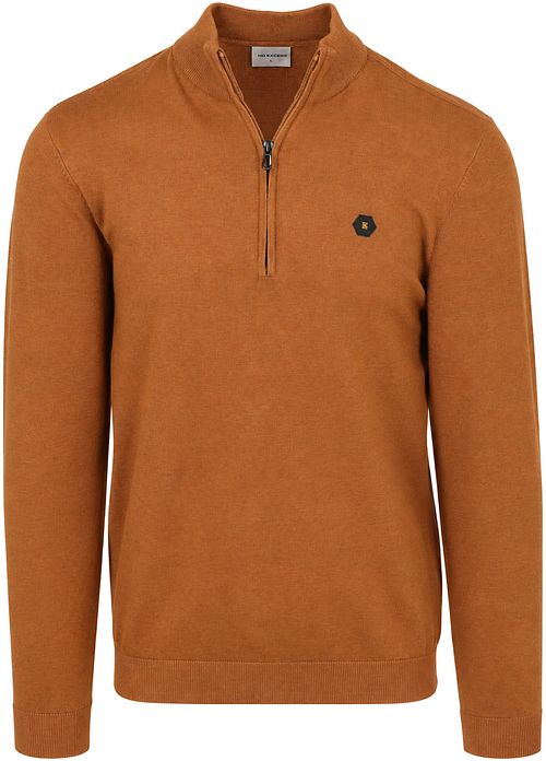 No Excess Half-Zip Jumper Caramel Product