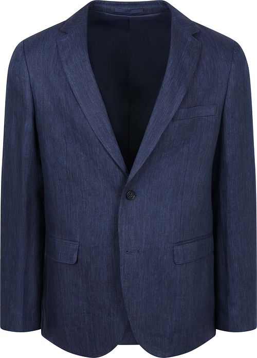 Suitable Blazer Lino Twill Blu Navy Product