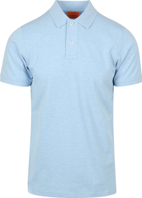 Suitable Mang Poloshirt Lichtblauw Product