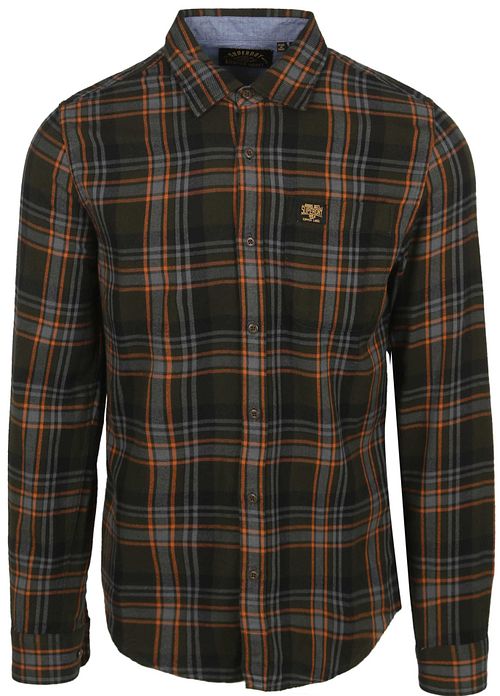 Superdry Check Shirt Green Product