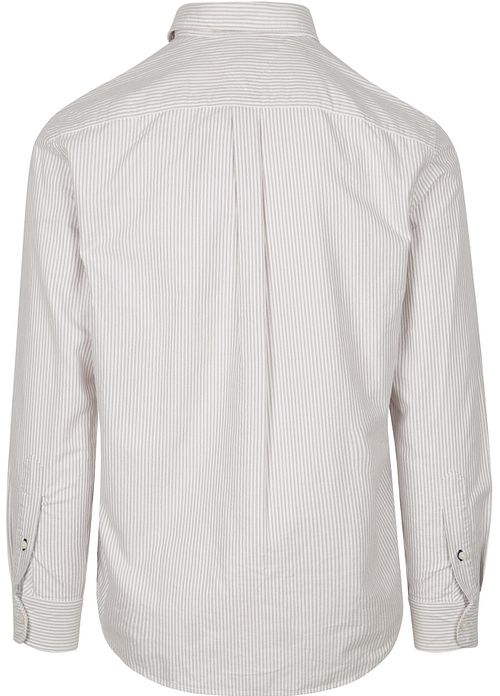 Tommy Hilfiger Oxford Skjorta Randig Beige Product / Achterkant