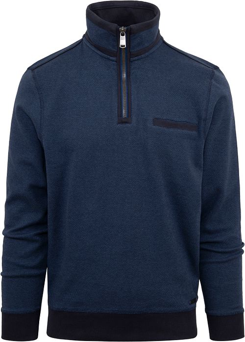 Jersey half-zip CASAMODA azul Product / Detail