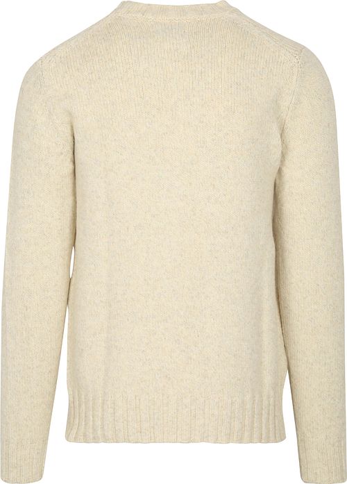 Crewneck Dstrezzed in bianco sporco Product / Achterkant