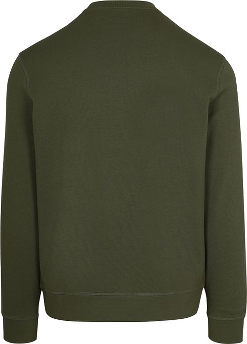 Felpa BOSS Westart verde scuro Product / Achterkant