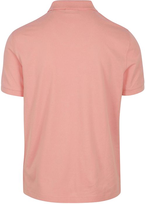 Gant Shield Piquet Poloshirt i Lyserød Product / Achterkant