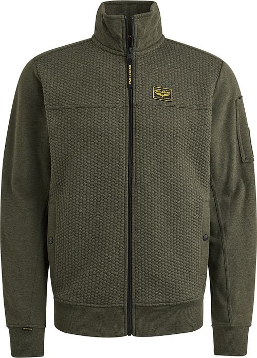 Gilet PME Legend Jacquard Interlock Beluga Verde Product