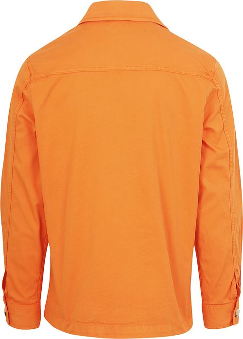 King Essentials The Benjamin Overshirt Oranje Product / Achterkant