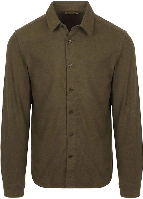 Knowledge Cotton Apparel Skjorte Flanell Skogenatt Product