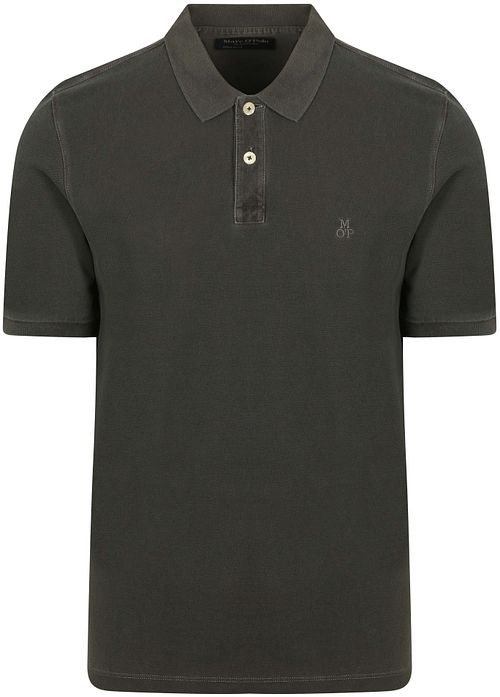 Marc O'Polo Poloshirt Faded Iron Antraciet Product
