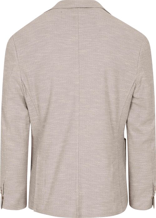 Marynarka Suitable Soft Knitted z dzianiny w kolorze beżowym Product / Achterkant