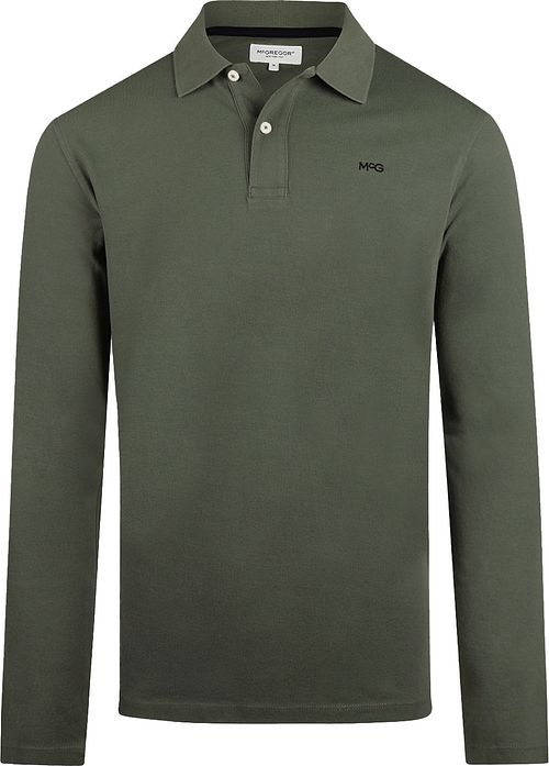 McGregor Long Sleeve Polo Shirt Pine Green Product