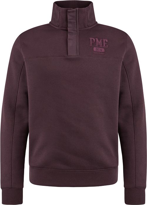 PME Legend Half Button Zip Trui Bordeaux Product