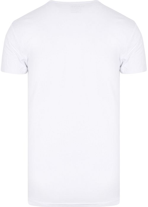 Slater pack de 2 T-Shirts Stretch blancos Product / Achterkant