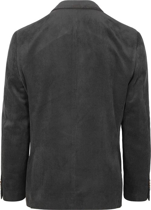 Suitable Blazer Heleen Corduroy i Cosmos Blå Product / Achterkant