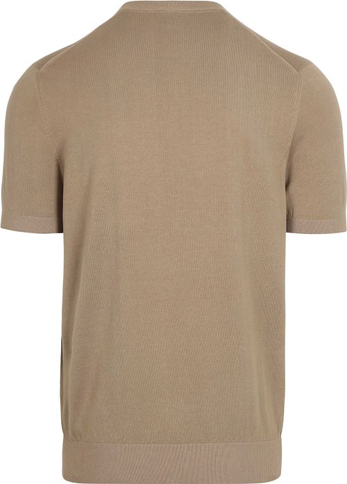 Suitable Strik-T-shirt Lomme Compact Camel Product / Achterkant