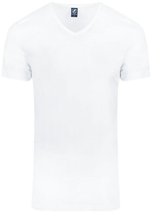 Suitable Vibambo T-Shirt V-Neck White 2-Pack Product