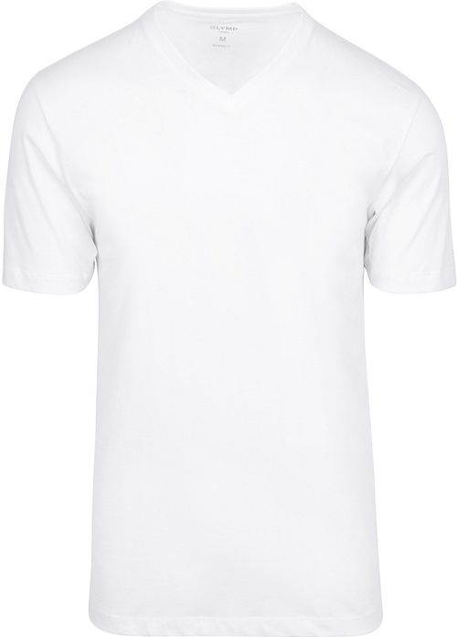 OLYMP T-shirt med V-ringning 2-pack Product