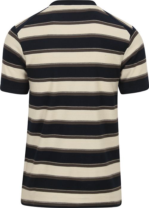 Dstrezzed Mason T-shirt Streep Multicolour Product / Achterkant