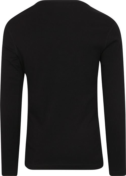 Garage Basic T-Shirt de manga larga Negro Product / Achterkant