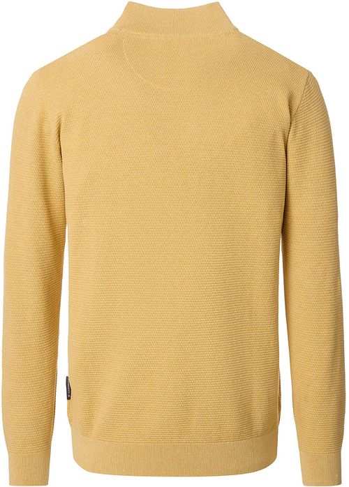 CASAMODA Maglione Half Zip Yellow Product / Achterkant