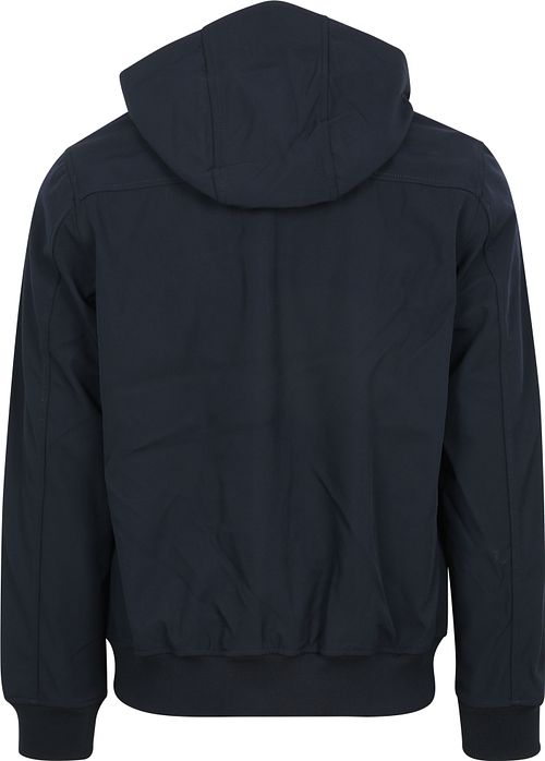 Lyle & Scott Veste Softshell Polaire Marine Product / Achterkant