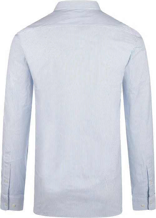 McGregor Skjorta Oxford Stripe Ljusblå Product / Achterkant